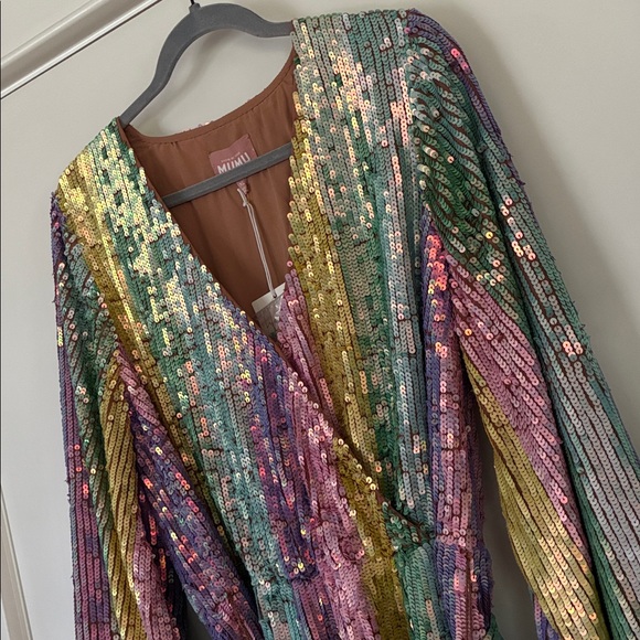 Show Me Your MuMu “Wear Me Out” Sequin Dress XL - Picture 5 of 9